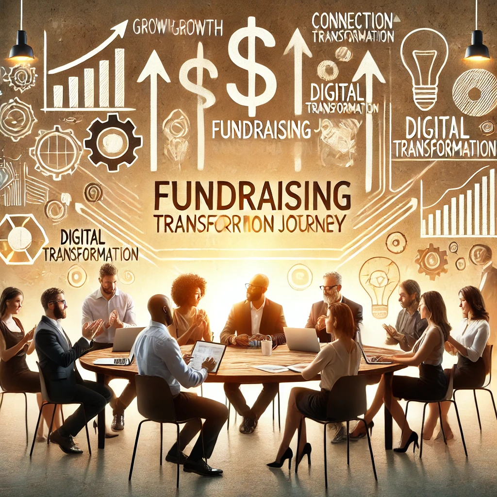 Image explaing fund raising trasformation