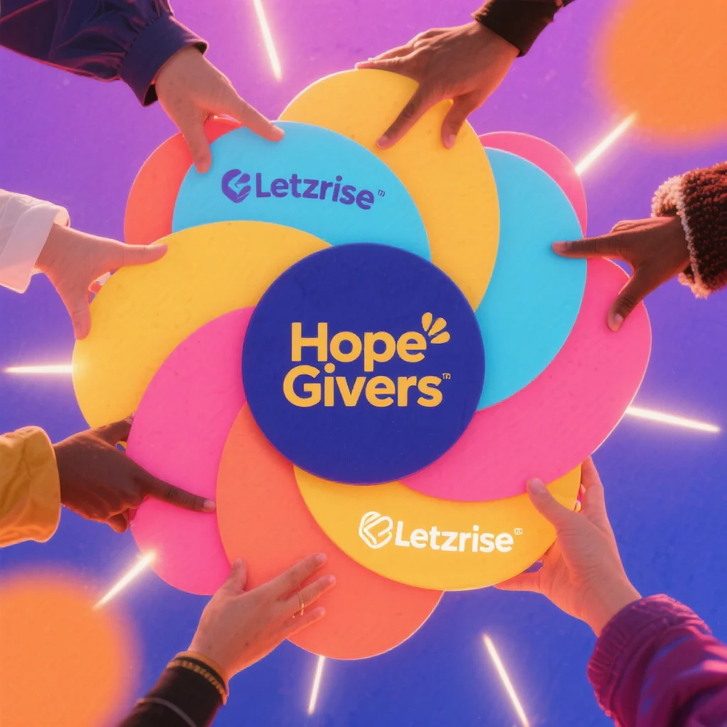 Abstract representation of connection, shared purpose, and hope, symbolizing the transformative power of open conversations